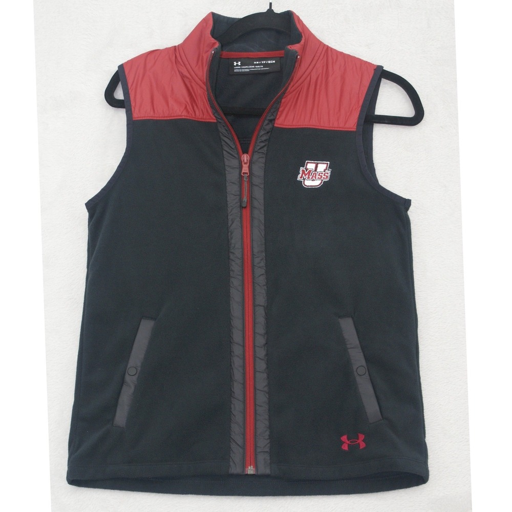 Under Armour UMass Womens XS Polartec Fleece Vest NWT Minutemen NCAA UW7003